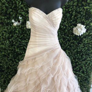 Sophia Tolli Y21431 Wedding Gown Mocha Size 10